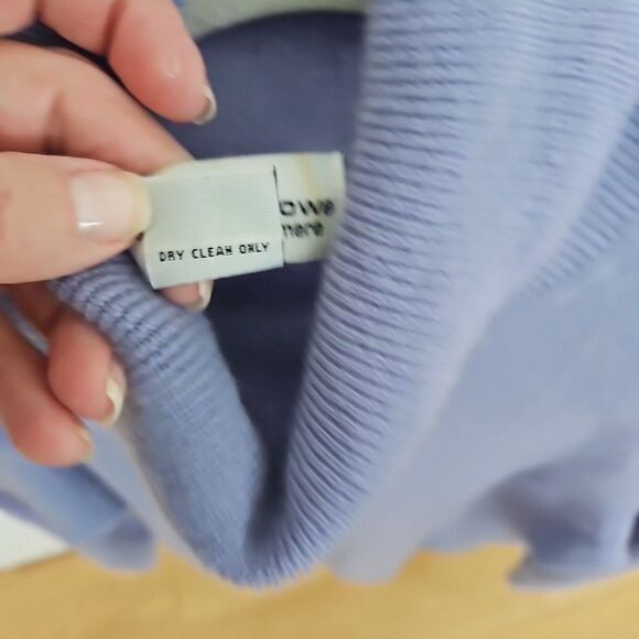 Croft & Barrow Lavender Cashmere Turtleneck‎ Sweater L Classic, Preppy, Luxury - Picture 8 of 8